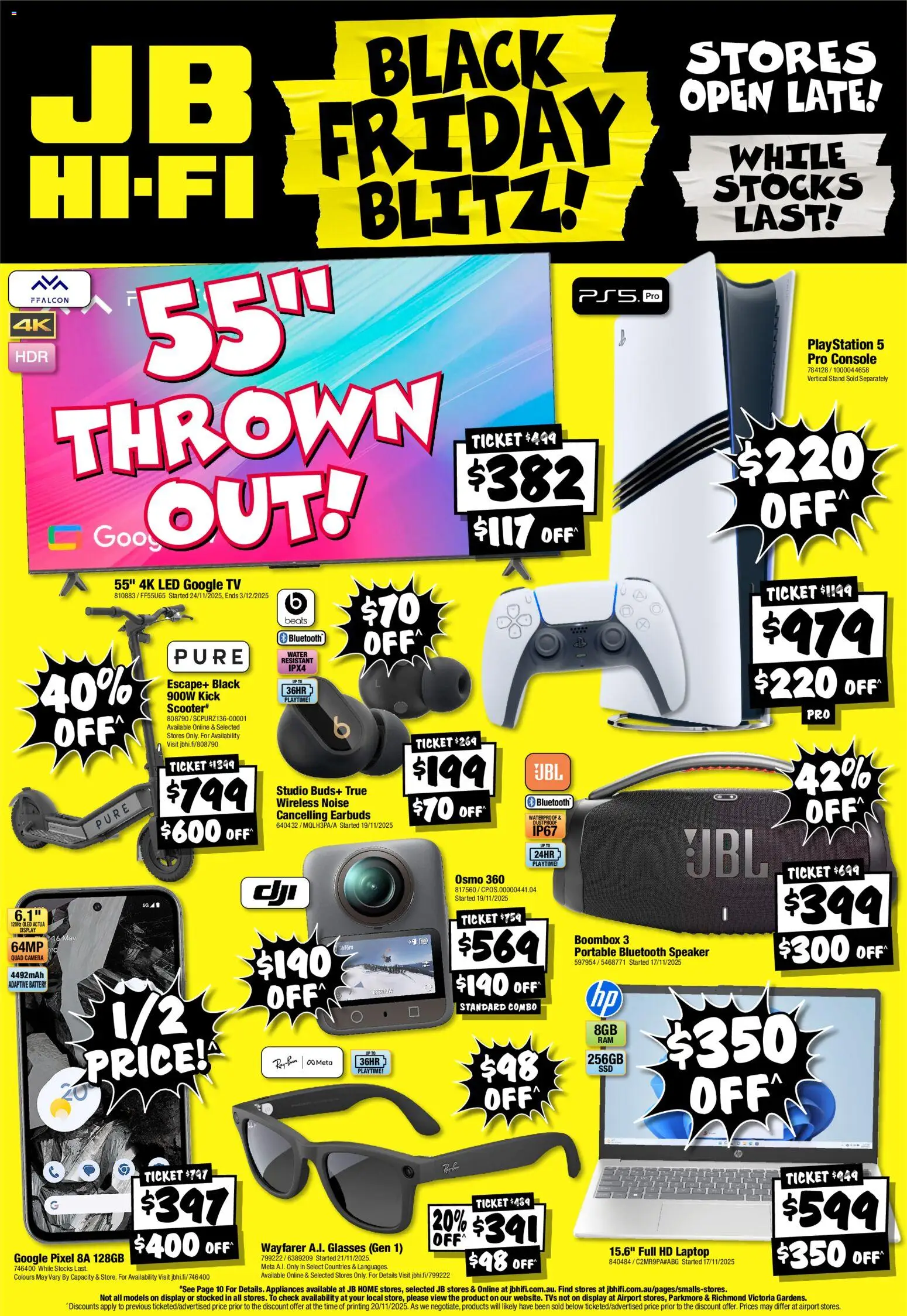 JB Hi-Fi catalogue - valid from 28.11.2025 | Page: 16 | Products: Water, Playstation, Laptop, Portable