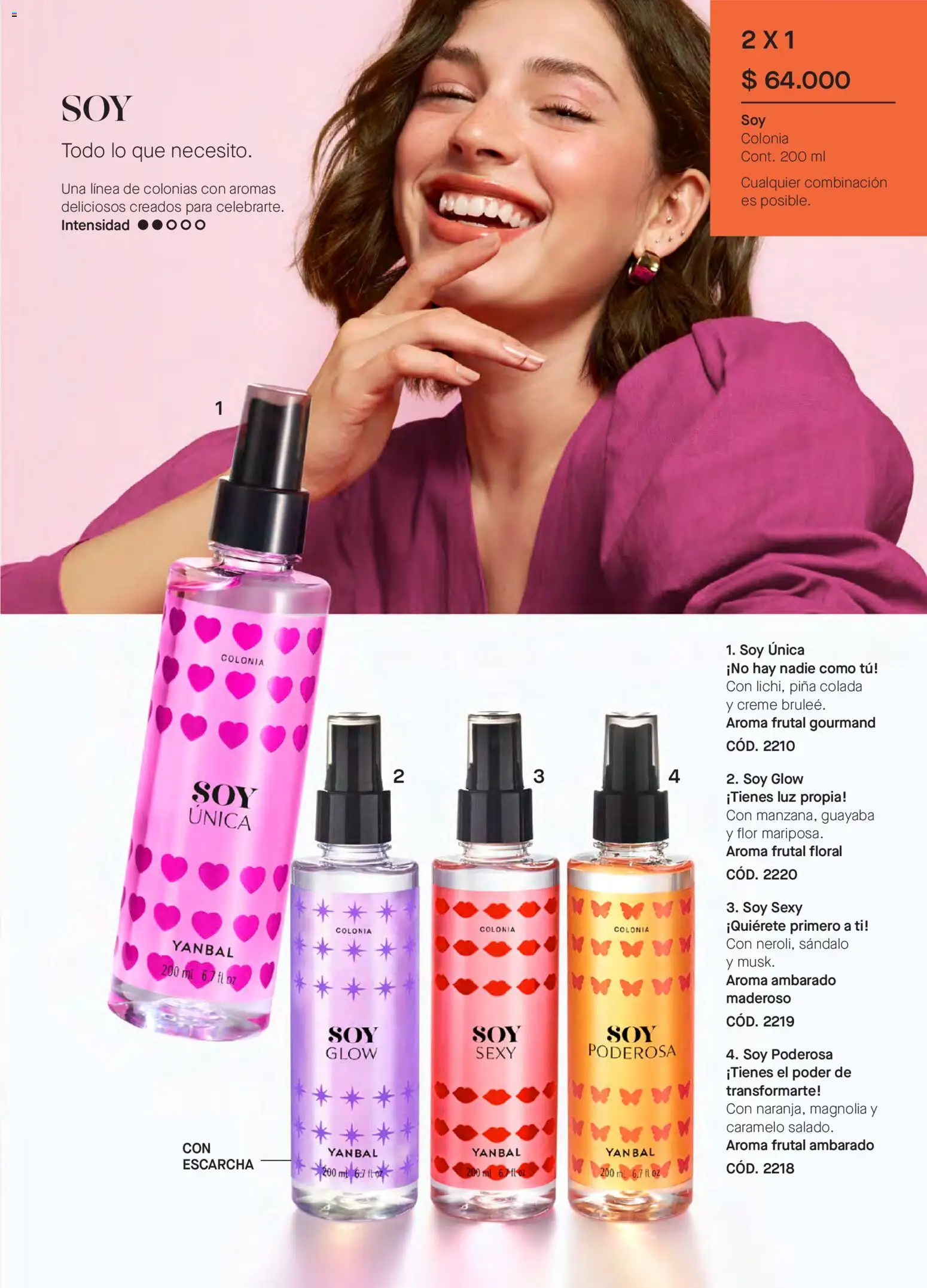 Yanbal revista - valida desde el 03.01.2026 | Página: 95 | Productos: Piña, Guayaba, Combinación