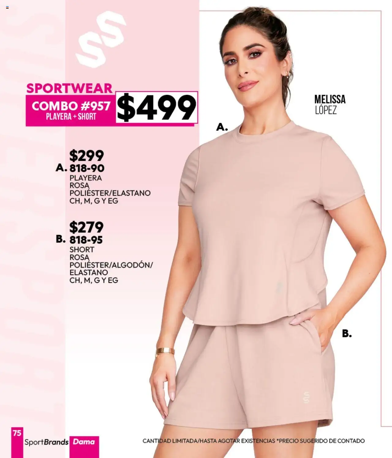 Nuevas ofertas de Cklass válidas en toda la República Mexicana desde el 16.09.2025. ¡Encuentra las mejores ofertas en Cklass - Catálogo Invierno Sportbrands! | Página: 76 | Productos: Playera, Short