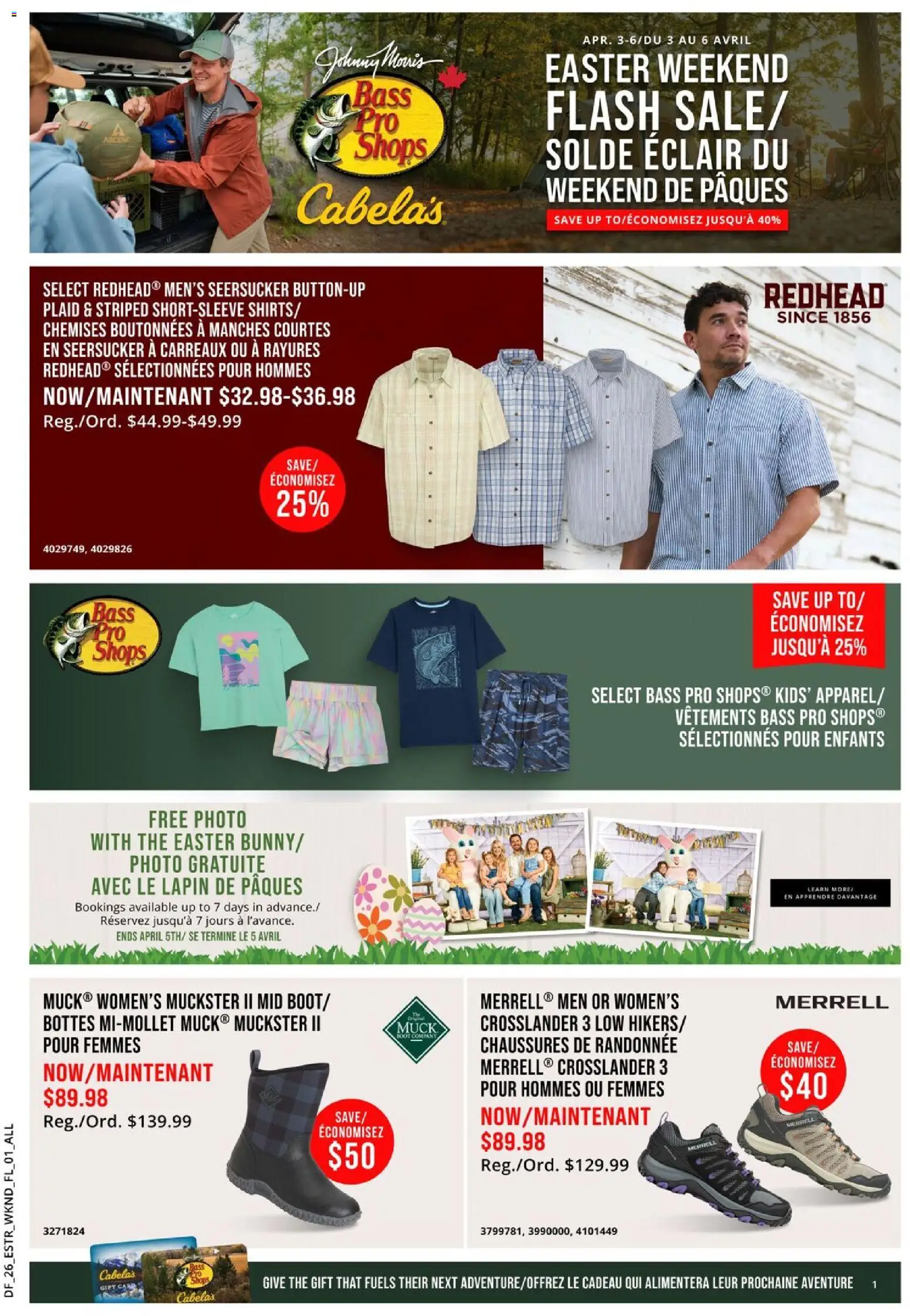 Cabelas flyer valid from 03.04.2026 | Page: 1