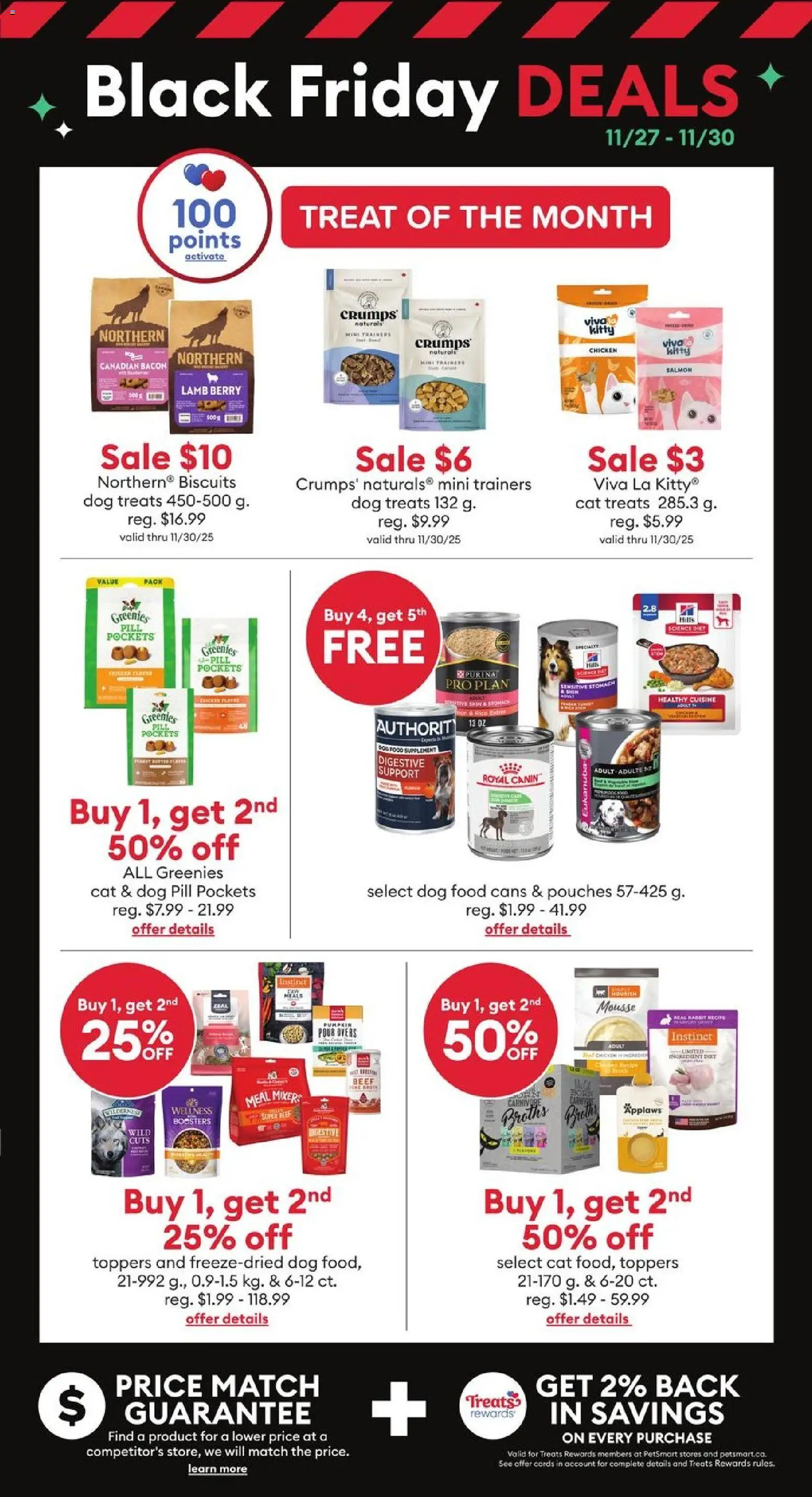 Petsmart flyer valid from 27.11.2025 | Page: 4 | Products: Beef, Pumpkin, Chicken