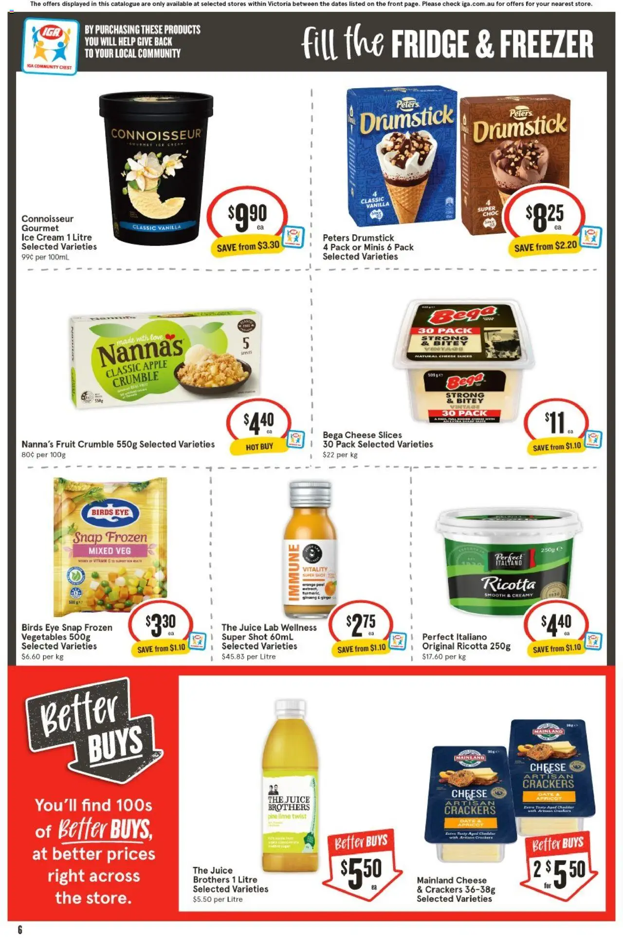 IGA catalogue - valid from 18.06.2025 | Page: 5 | Products: Ginger, Lime, Date, Freezer