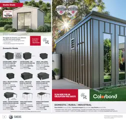 Preview of Stratco  Catalogue  - valid from 23.01.2026 | Page: 8 | Products: Door, Shed, Domestic