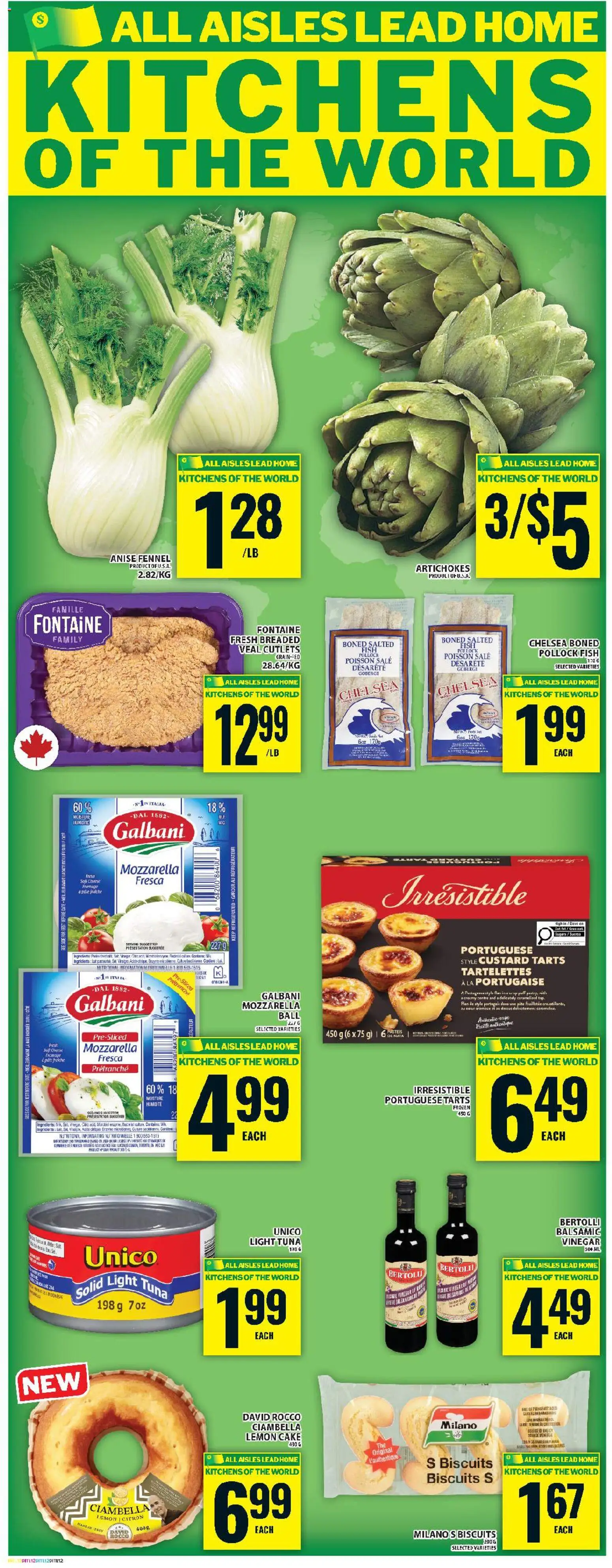 Food Basics flyer valid from 26.02.2026 | Page: 14 | Products: Fish, Hat, Cheese