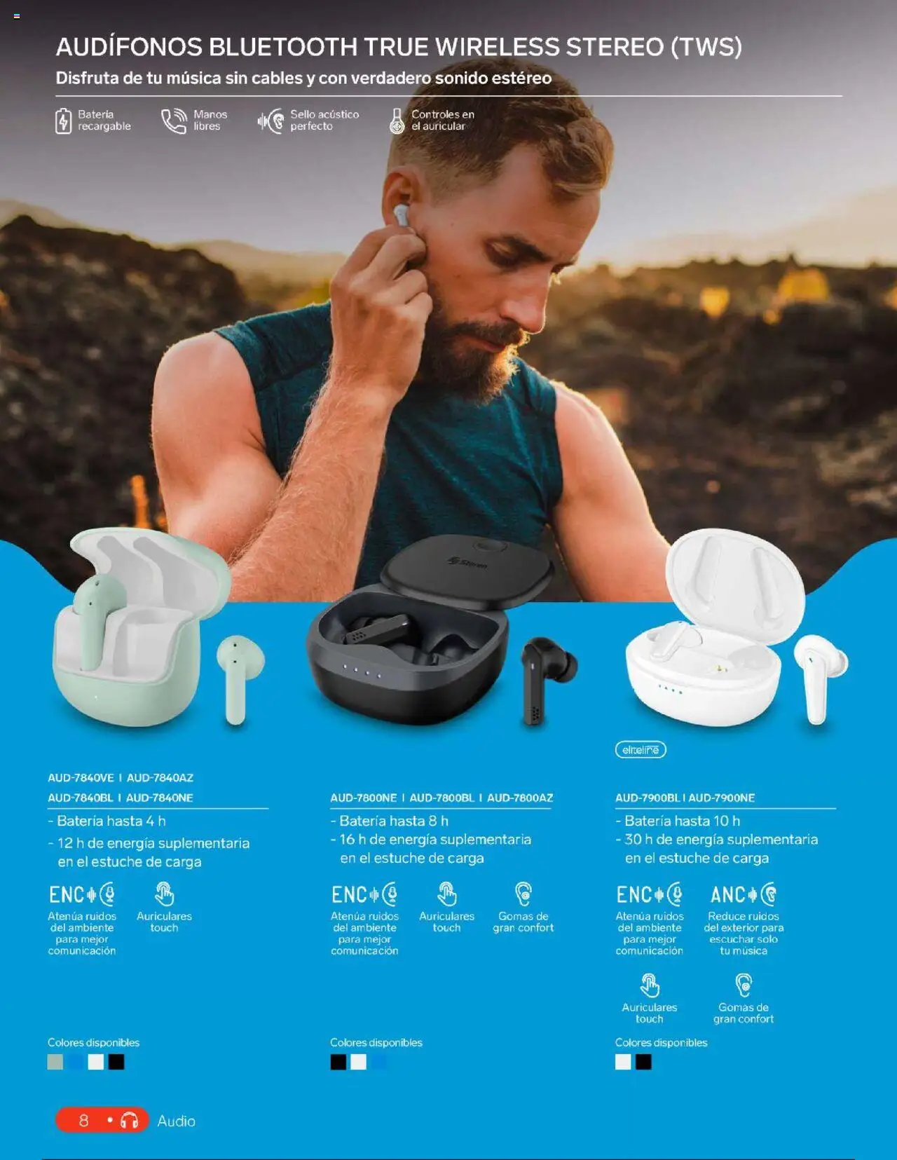 Nuevas ofertas de Steren válidas en toda la República Mexicana desde el 01.01.2025. ¡Encuentra las mejores ofertas en Steren catálogo! | Página: 26 | Productos: Estuche, Audio, Audífonos, Batería