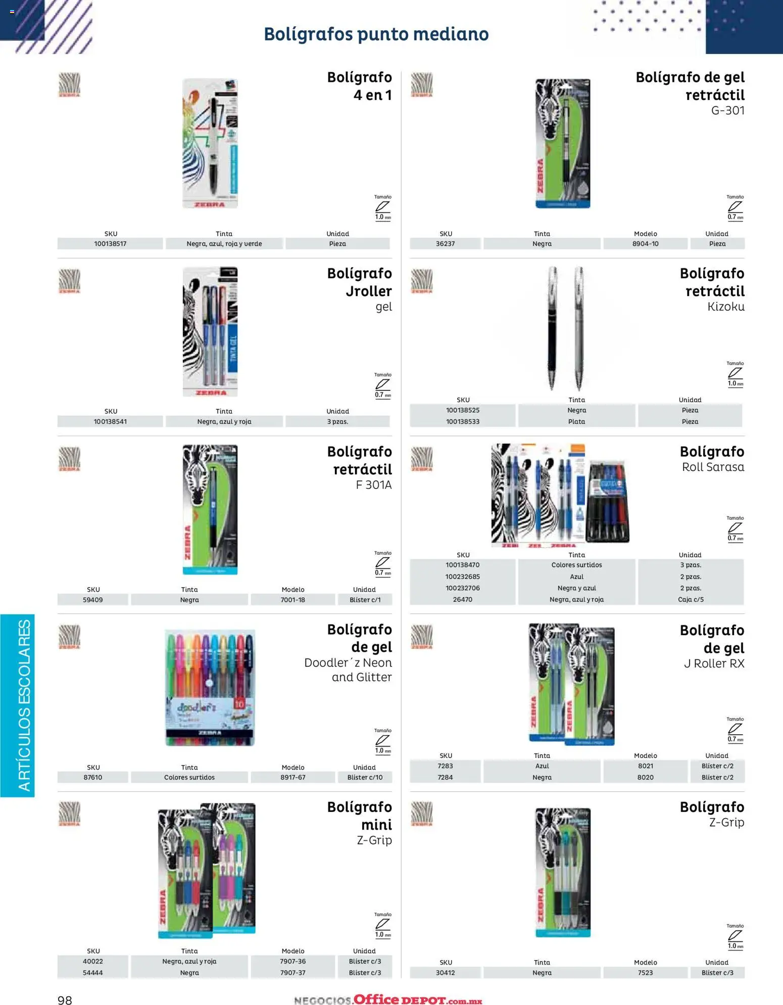 Nuevas ofertas de Office Depot válidas en toda la República Mexicana desde el 12.01.2026. ¡Encuentra las mejores ofertas en Office Depot catálogo 2026! | Página: 100 | Productos: Glitter, Caja