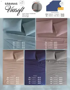 Vista previa de Vianney catálogo Primavera, nuevo folleto de la tienda, válido en México a partir del 07.03.2025 | Página: 196 | Productos: Funda, Sabanas