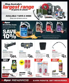 Preview of Repco Catalogue - valid from 07.01.2026 | Page: 12 | Products: Cleaner, Oil, Gloves, Iron
