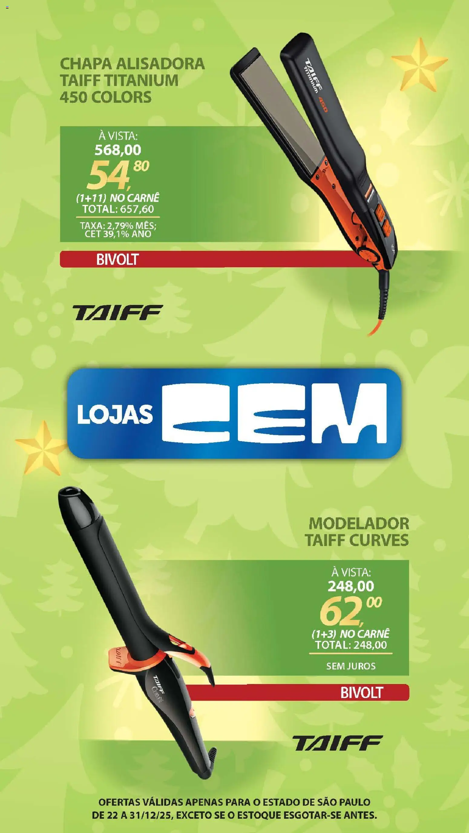 Lojas Cem Folheto - válido de 22.12.2025 | Página: 131 | Produtos: Carne