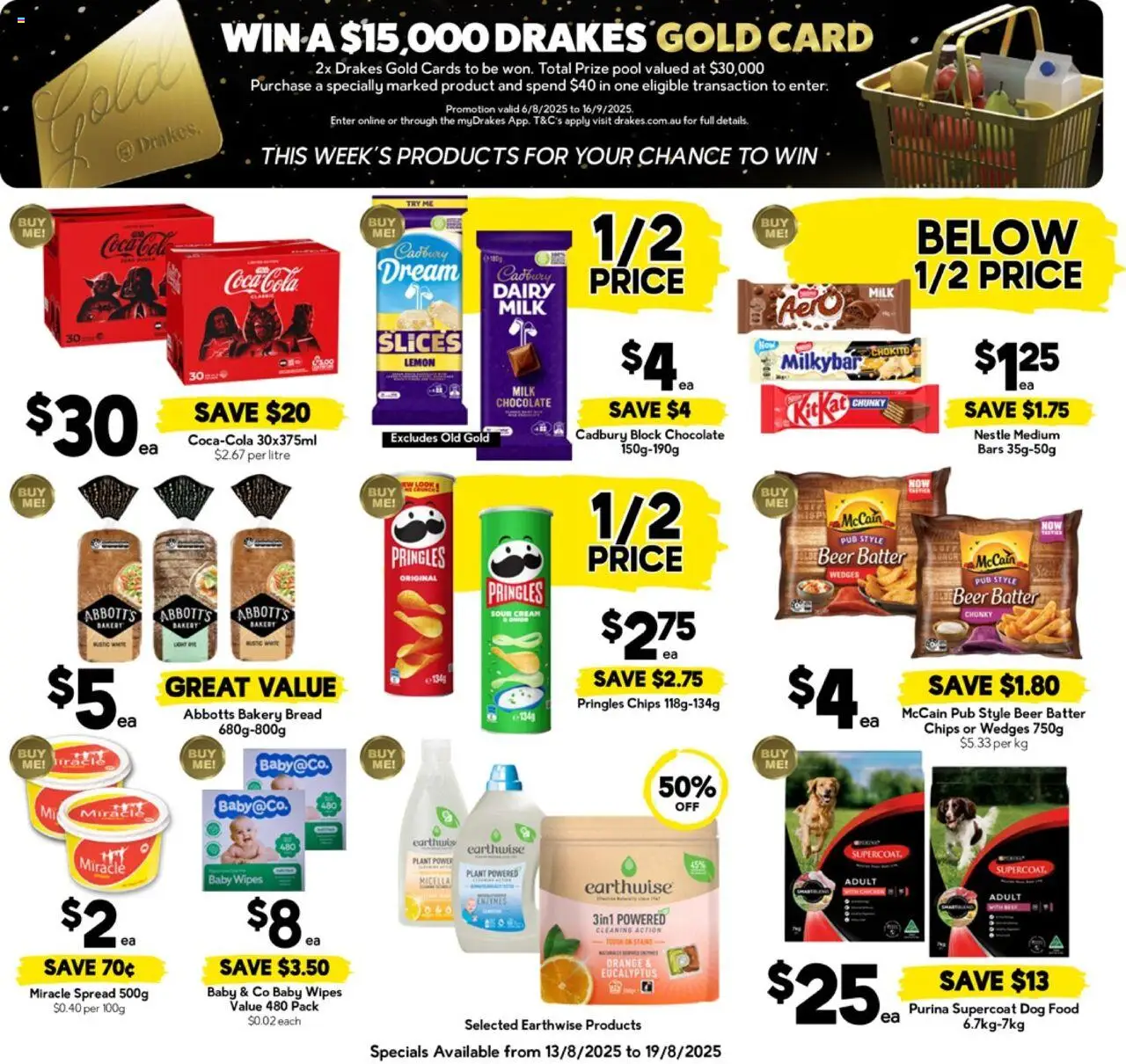 Drakes catalogue - valid from 13.08.2025 | Page: 2 | Products: Dairy, Chocolate, Chicken, Cream