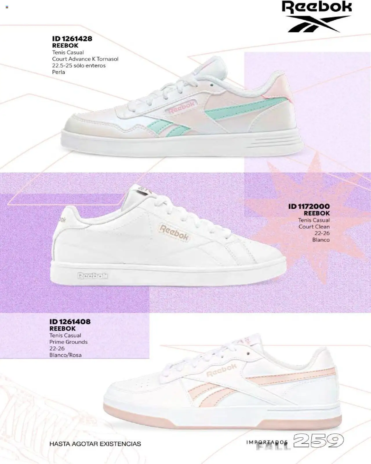 Nuevas ofertas de Price Shoes válidas en toda la República Mexicana desde el 18.10.2025. ¡Encuentra las mejores ofertas en Price Shoes catálogo Fall Importados segunda! | Página: 259 | Productos: Tenis