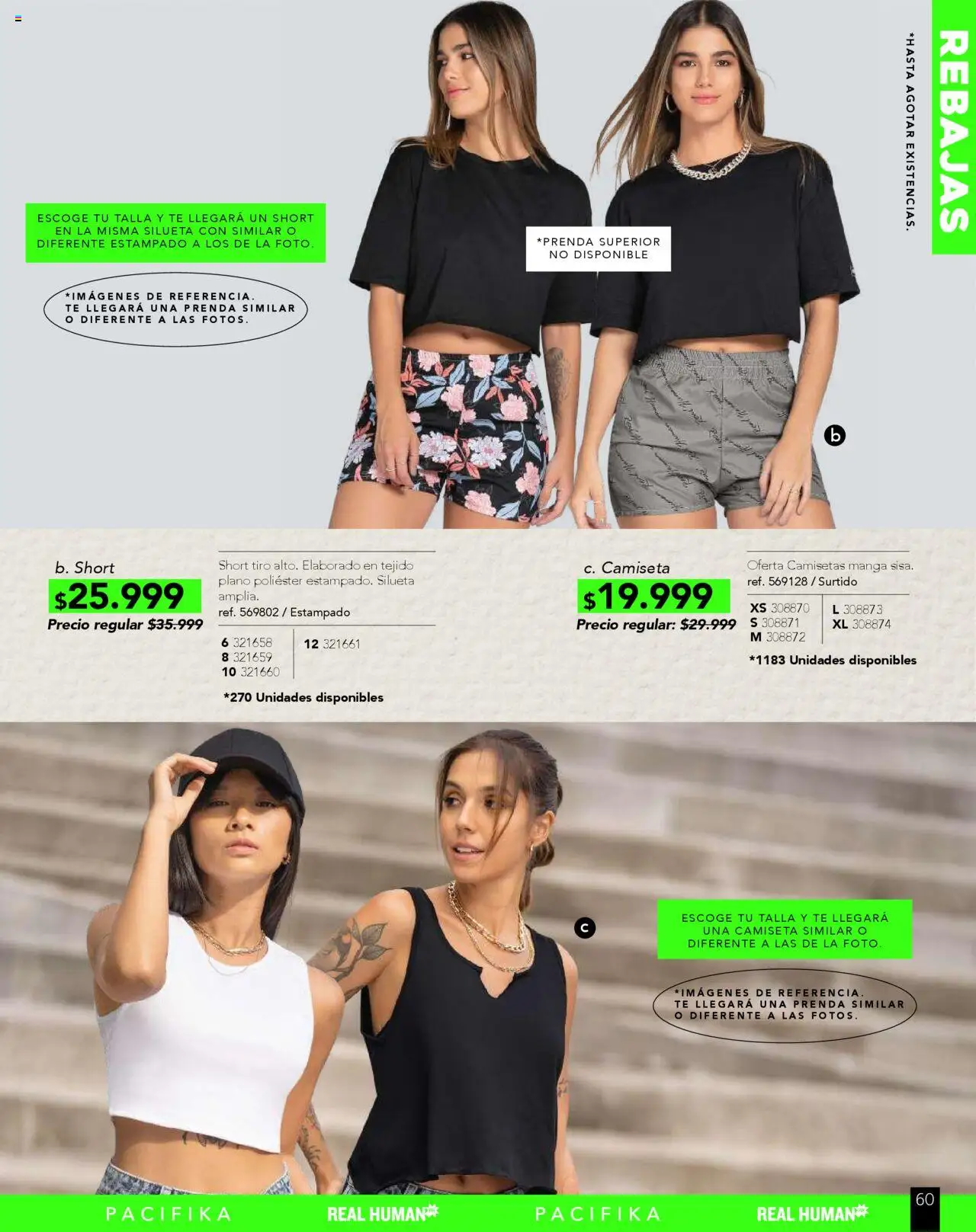 Pacifika revista - valida desde el 01.09.2025 | Página: 257 | Productos: Té, Short, Camiseta