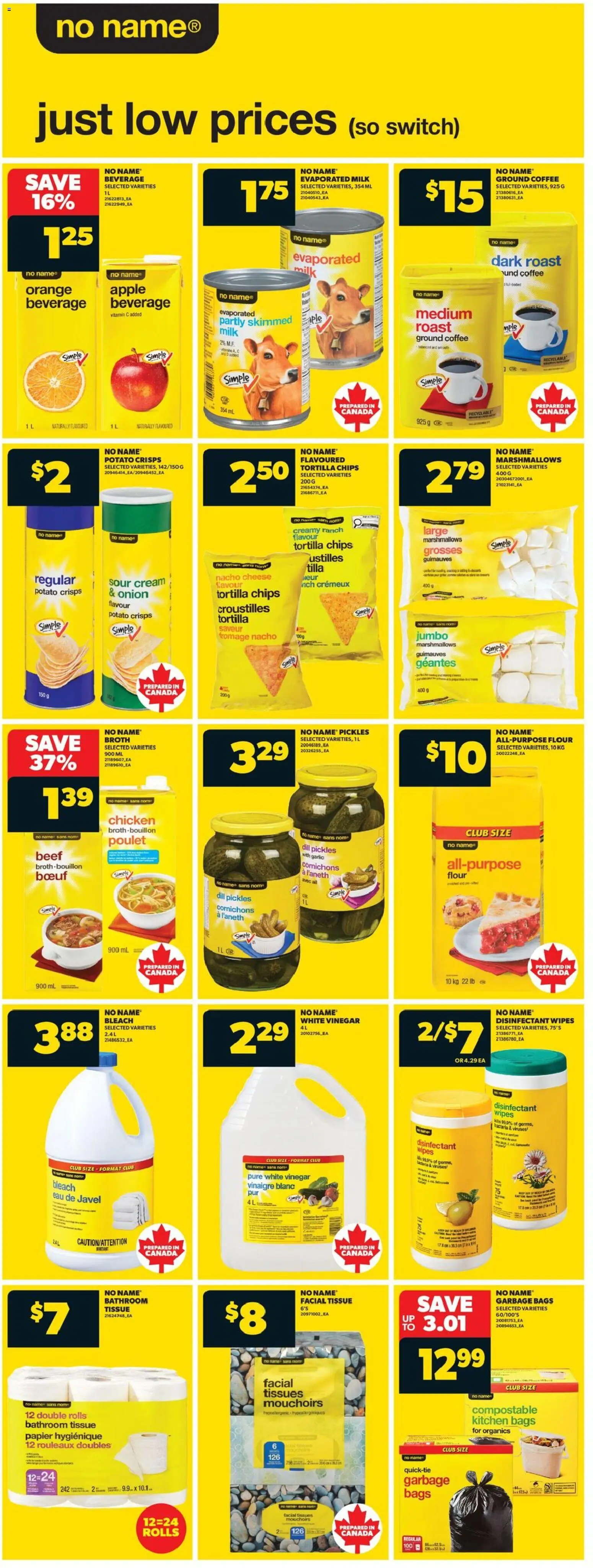 Real Canadian Superstore flyer valid from 01.01.2026 | Page: 9 | Products: Cream, Milk, Cheese, Coffee