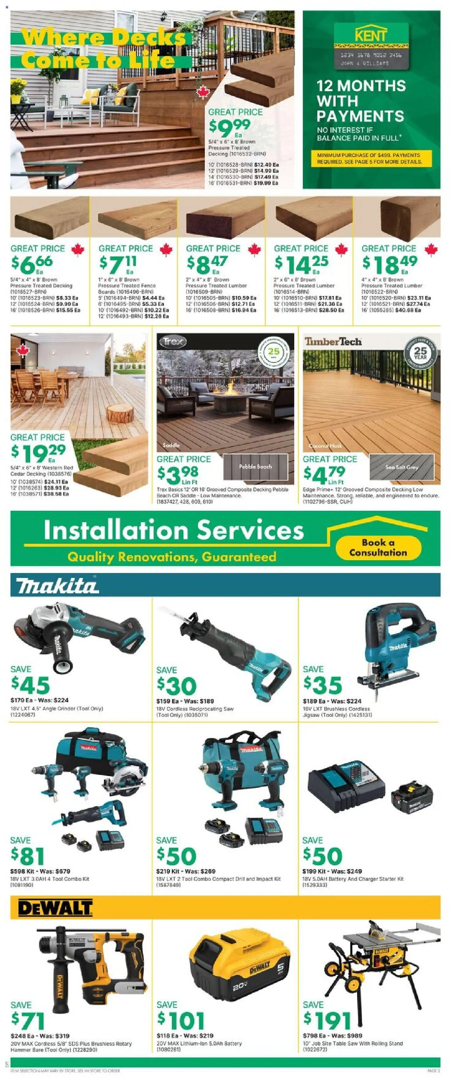 Kent flyer valid from 26.03.2026 | Page: 4 | Products: Grinder, Table, Battery