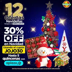 Vista previa de Waldo's catálogo, nuevo folleto de la tienda, válido en México a partir del 02.12.2025