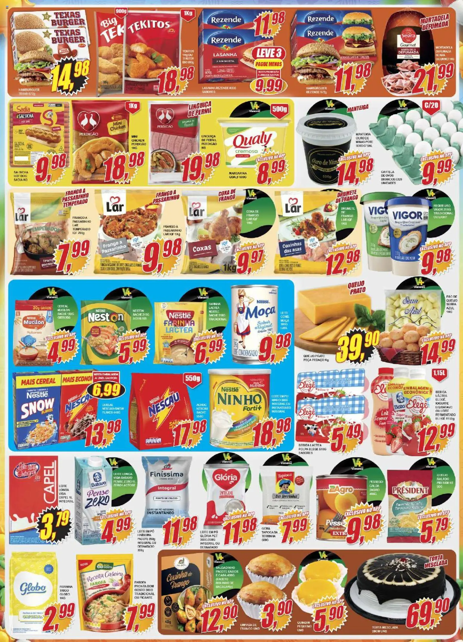 Vianense Folheto - válido de 23.01.2026 | Página: 2 | Produtos: Leite, Iogurte, Frango, Requeijão