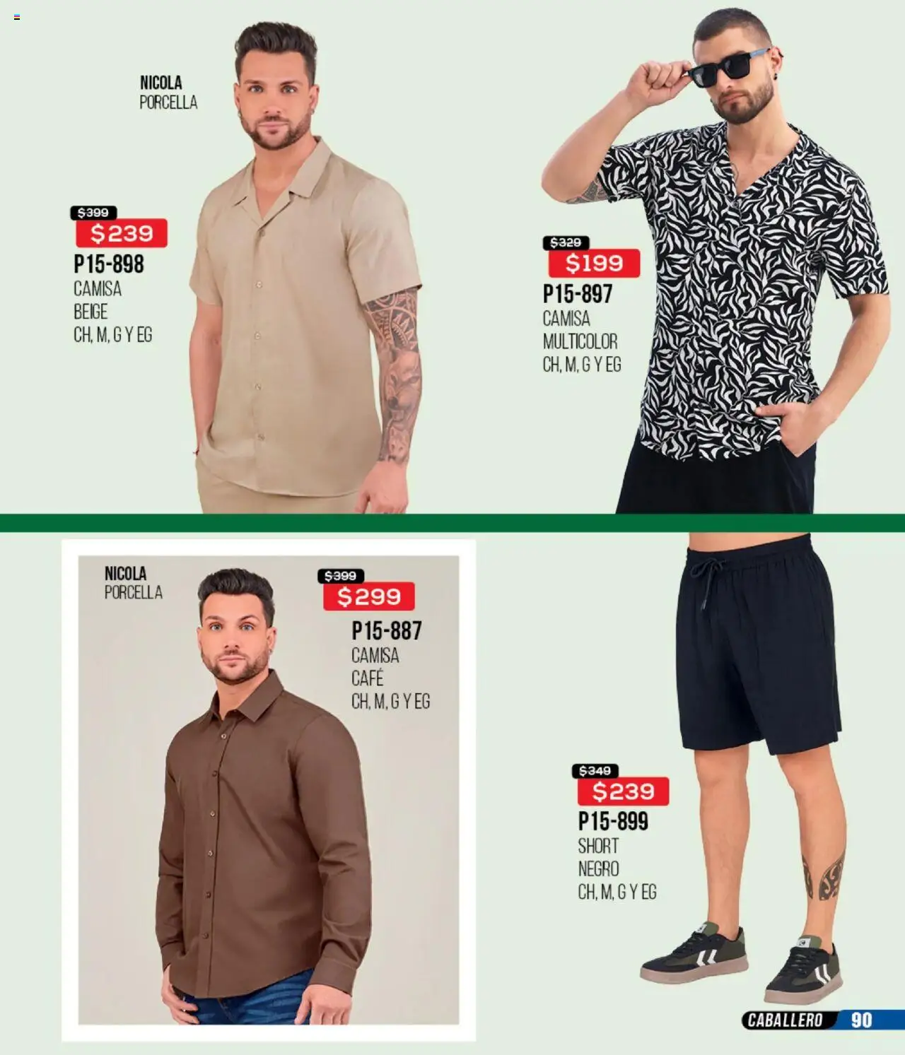 Nuevas ofertas de Cklass válidas en toda la República Mexicana desde el 13.08.2025. ¡Encuentra las mejores ofertas en Cklass - Catálogo Remate Total Ropa! | Página: 91 | Productos: Camisa, Café, Short