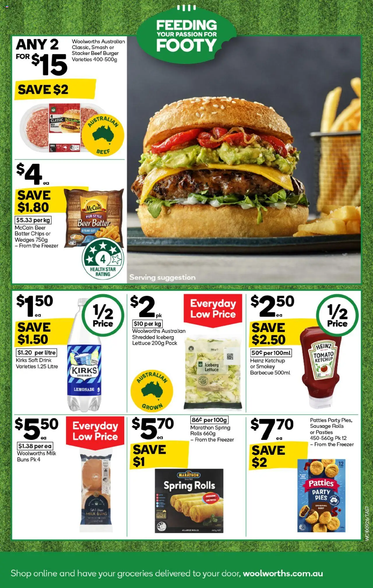Woolworths catalogue - valid from 10.09.2025 | Page: 7 | Products: Milk, Beef, Chips, Ketchup