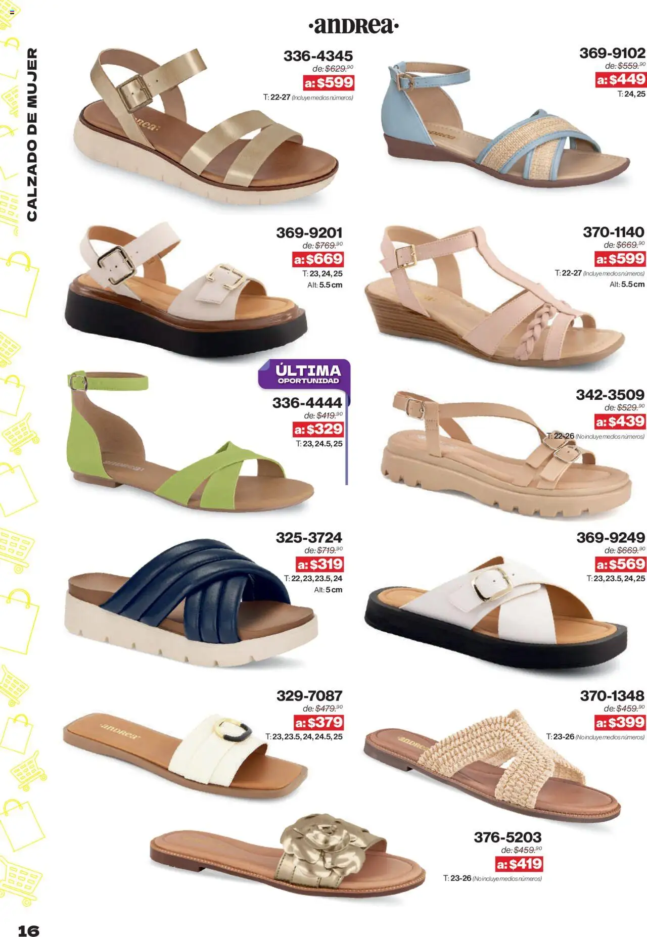 Nuevas ofertas de Andrea válidas en toda la República Mexicana desde el 10.08.2025. ¡Encuentra las mejores ofertas en Andrea - Catálogo Outlet! | Página: 16