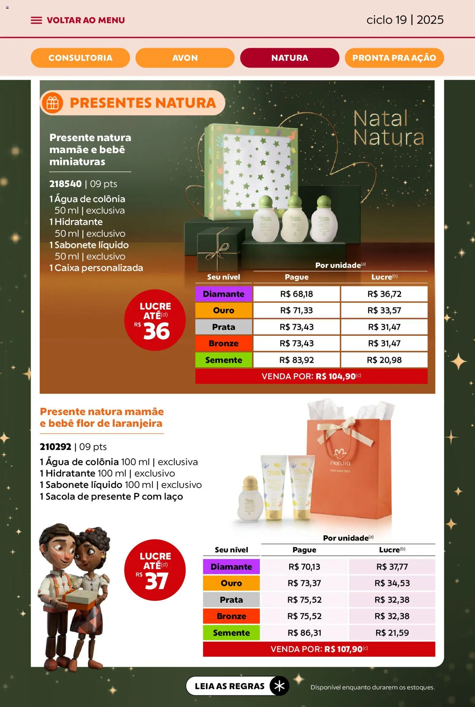 Avon Folheto - válido de 21.11.2025 | Página: 46 | Produtos: Caixa, Sabonete, Sabonete líquido