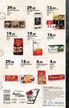 Zaffari Folheto - válido de 25.07.2025 | Página: 6 | Produtos: Celular, Leite, Chocolate, Bourbon