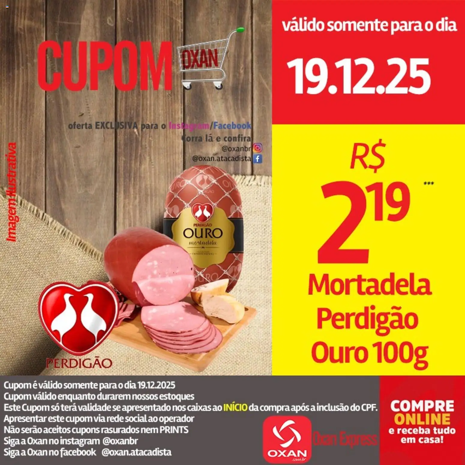 Oxan Atacadista Folheto - válido de 19.12.2025 | Página: 7 | Produtos: Mortadela