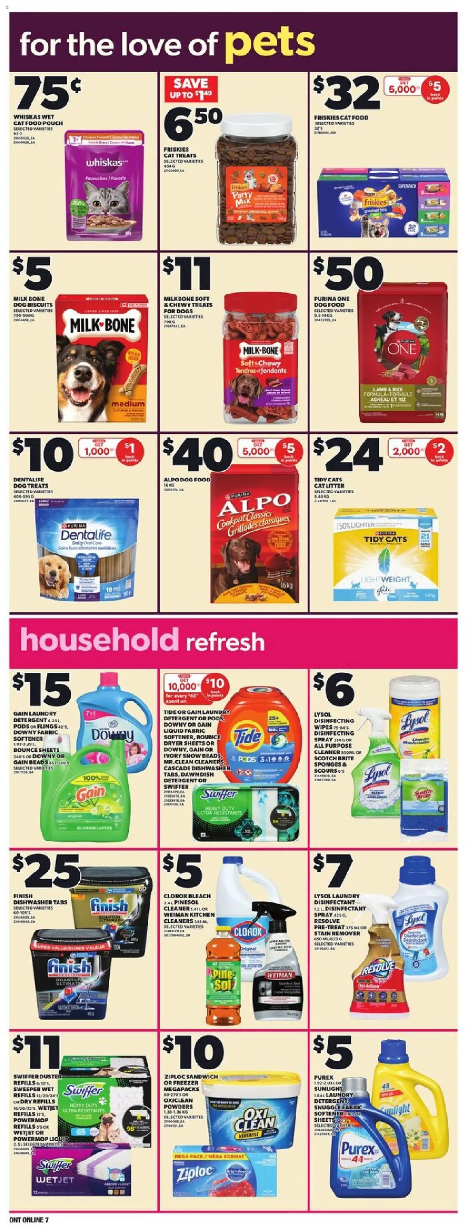 Zehrs flyer valid from 13.11.2025 | Page: 16 | Products: Freezer, Dishwasher, Stain remover, Detergent