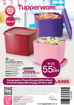 Vista previa Tupperware - Campaña 17/2025 válido desde el 13.10.2025 | Página: 101 | Productos: Caso, Campana, General, Freezer