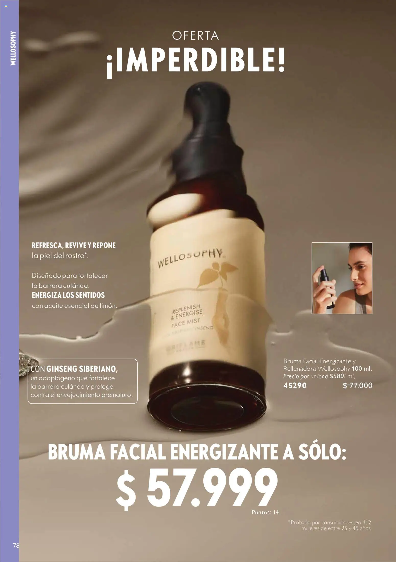 Oriflame revista - valida desde el 14.02.2026 | Página: 78 | Productos: Aceite