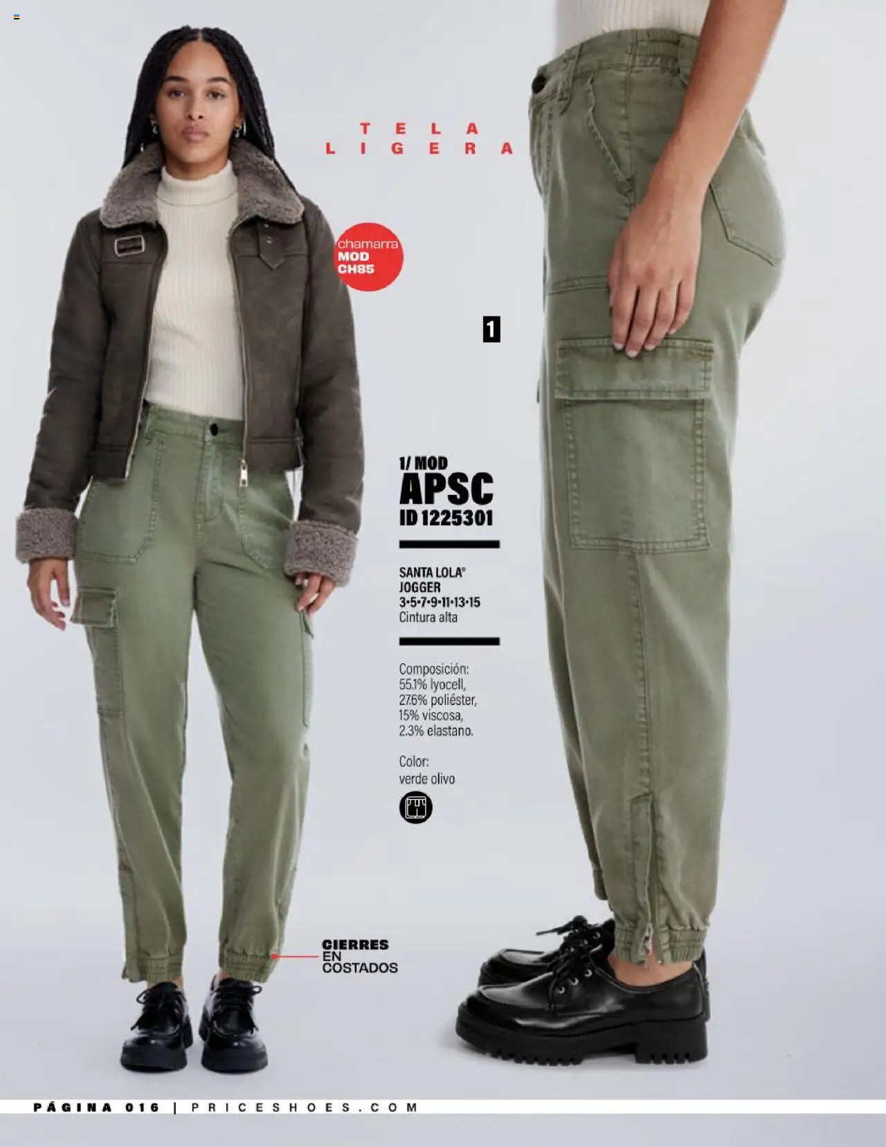 Nuevas ofertas de Price Shoes válidas en toda la República Mexicana desde el 05.08.2025. ¡Encuentra las mejores ofertas en Price Shoes - Catálogo Jeans ! | Página: 16 | Productos: Chamarra