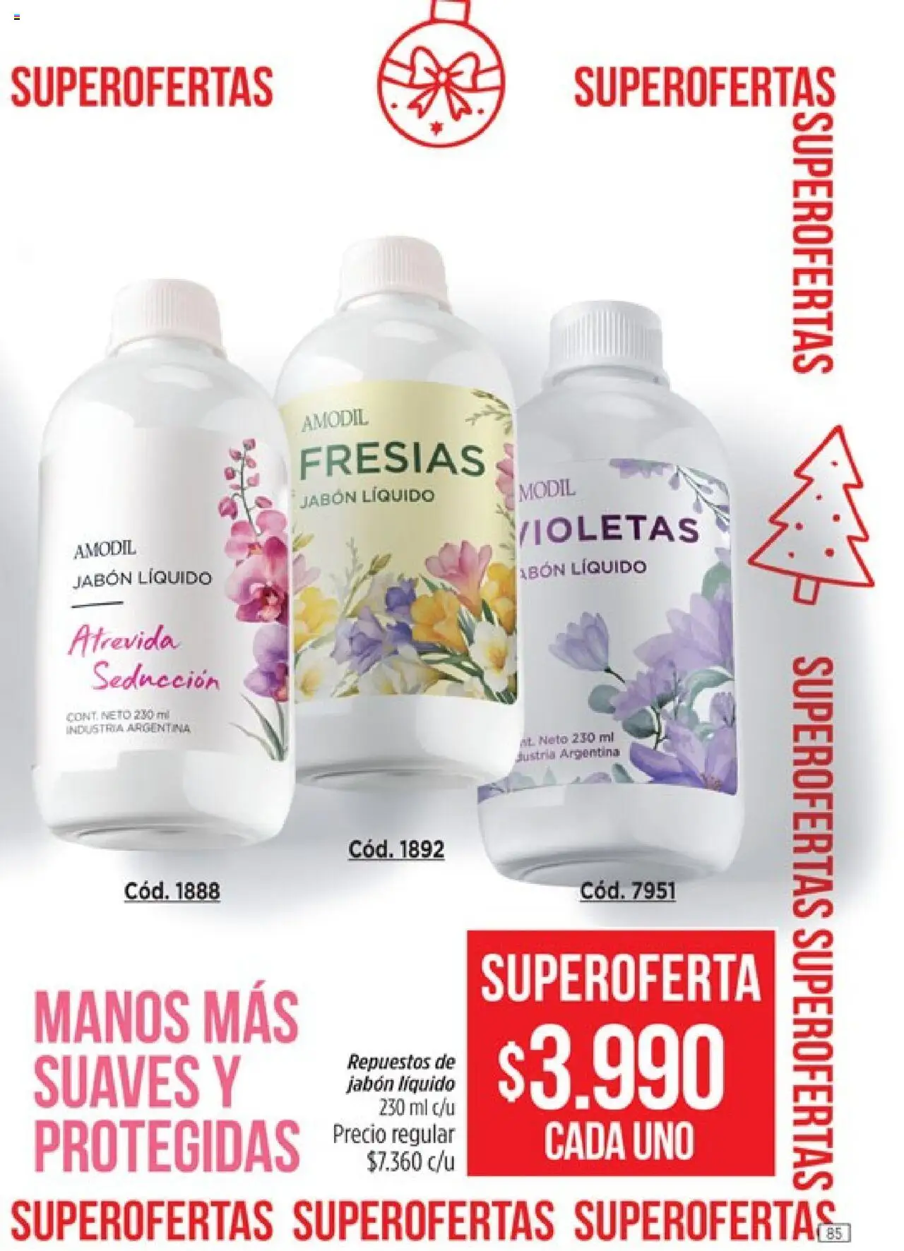 Catálogo Amodil Campaña 17/2025 │ válido desde el 14.10.2025 | Página: 85 | Productos: Jabón líquido, Jabón