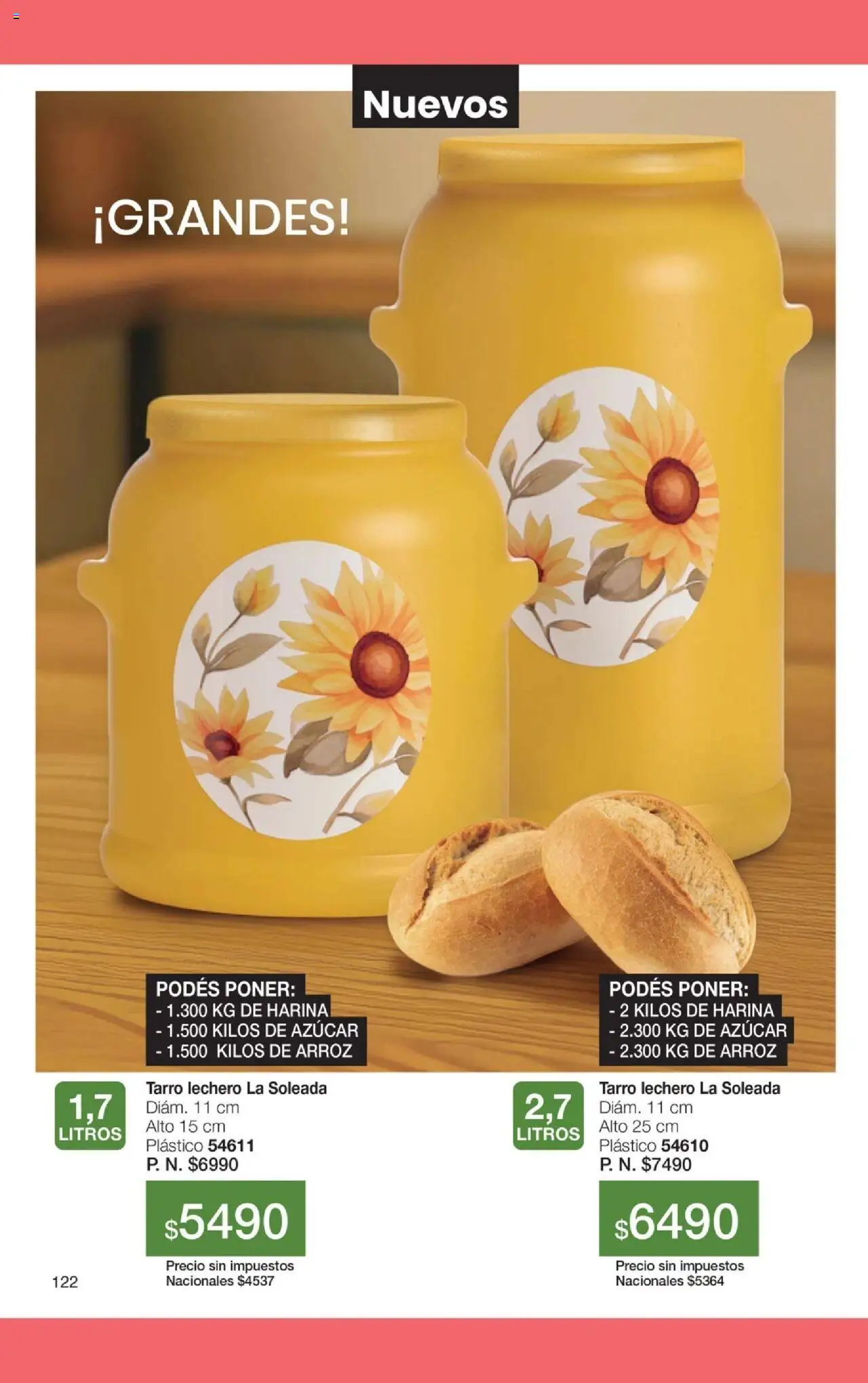 Gigot catálogo │ válido desde el 01.10.2025 | Página: 128 | Productos: Harina, Azucar, Arroz