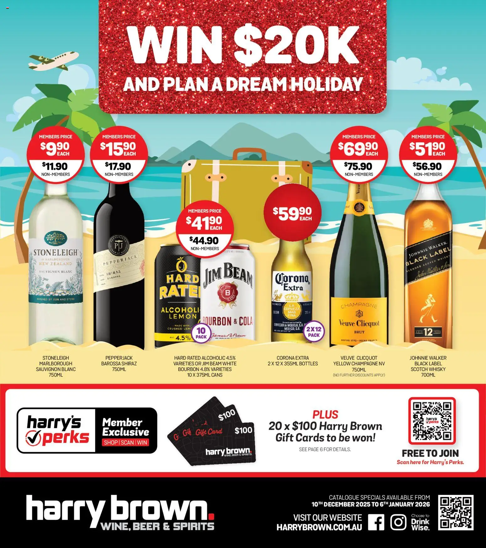 Harry Brown catalogue - valid from 10.12.2025 | Page: 1 | Products: Beer, Bourbon, Lemon, Scotch