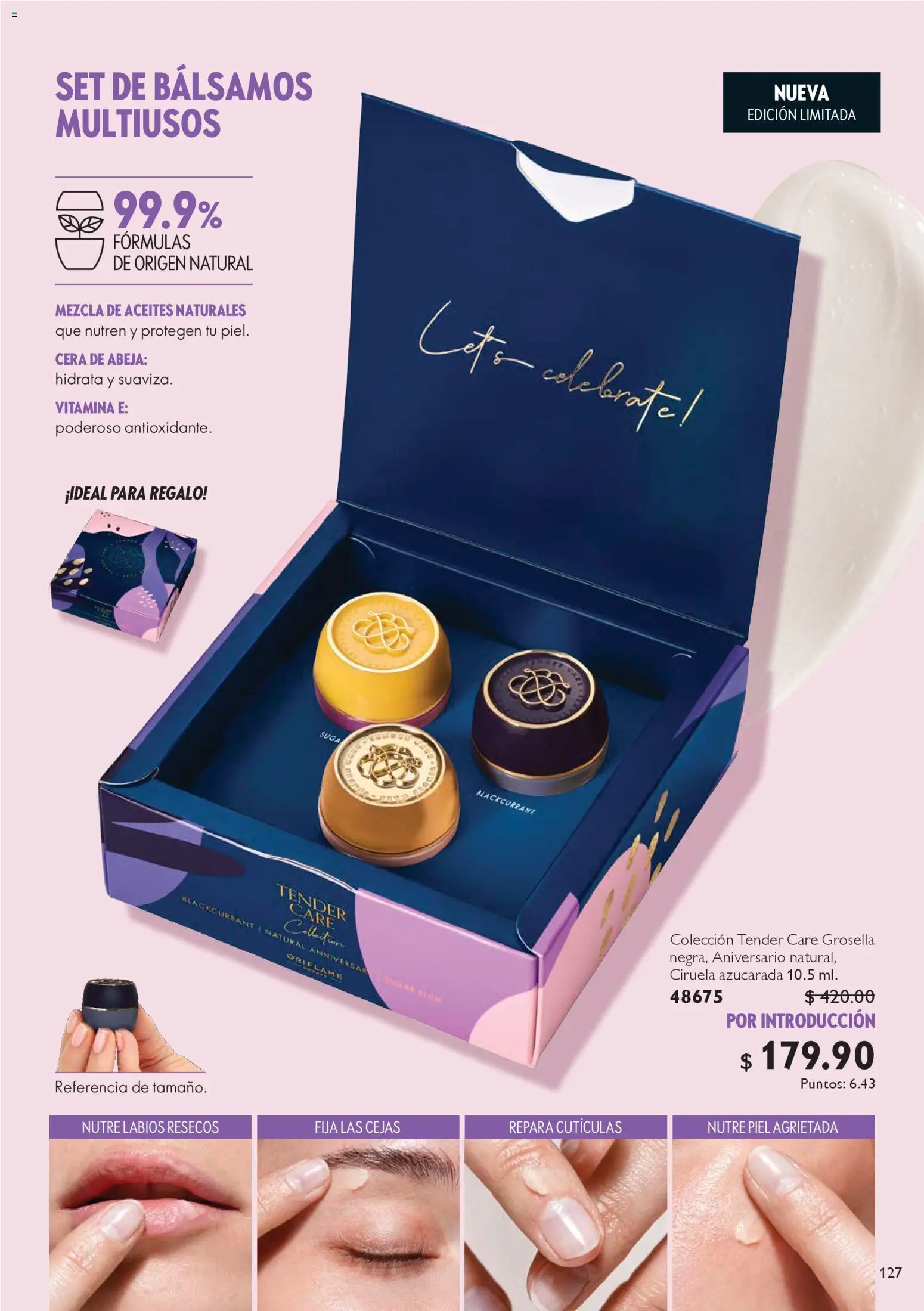 Nuevas ofertas de Oriflame válidas en toda la República Mexicana desde el 24.01.2026. ¡Encuentra las mejores ofertas en Oriflame campaña 2 2026! | Página: 127 | Productos: Cera