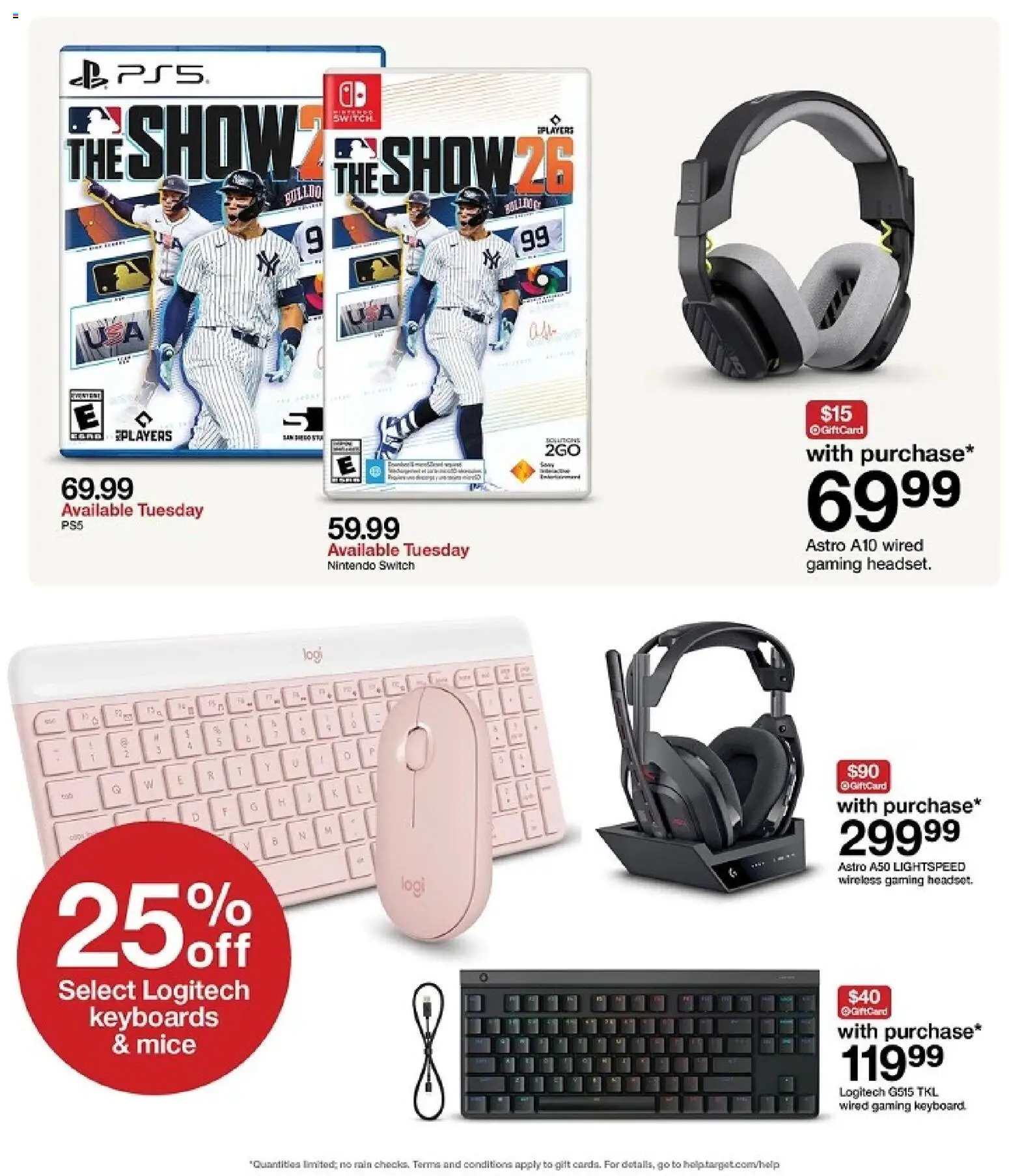 Target Weekly Ad - valid from 15.03.2026 | Page: 32 | Products: Switch, Keyboard, Nintendo