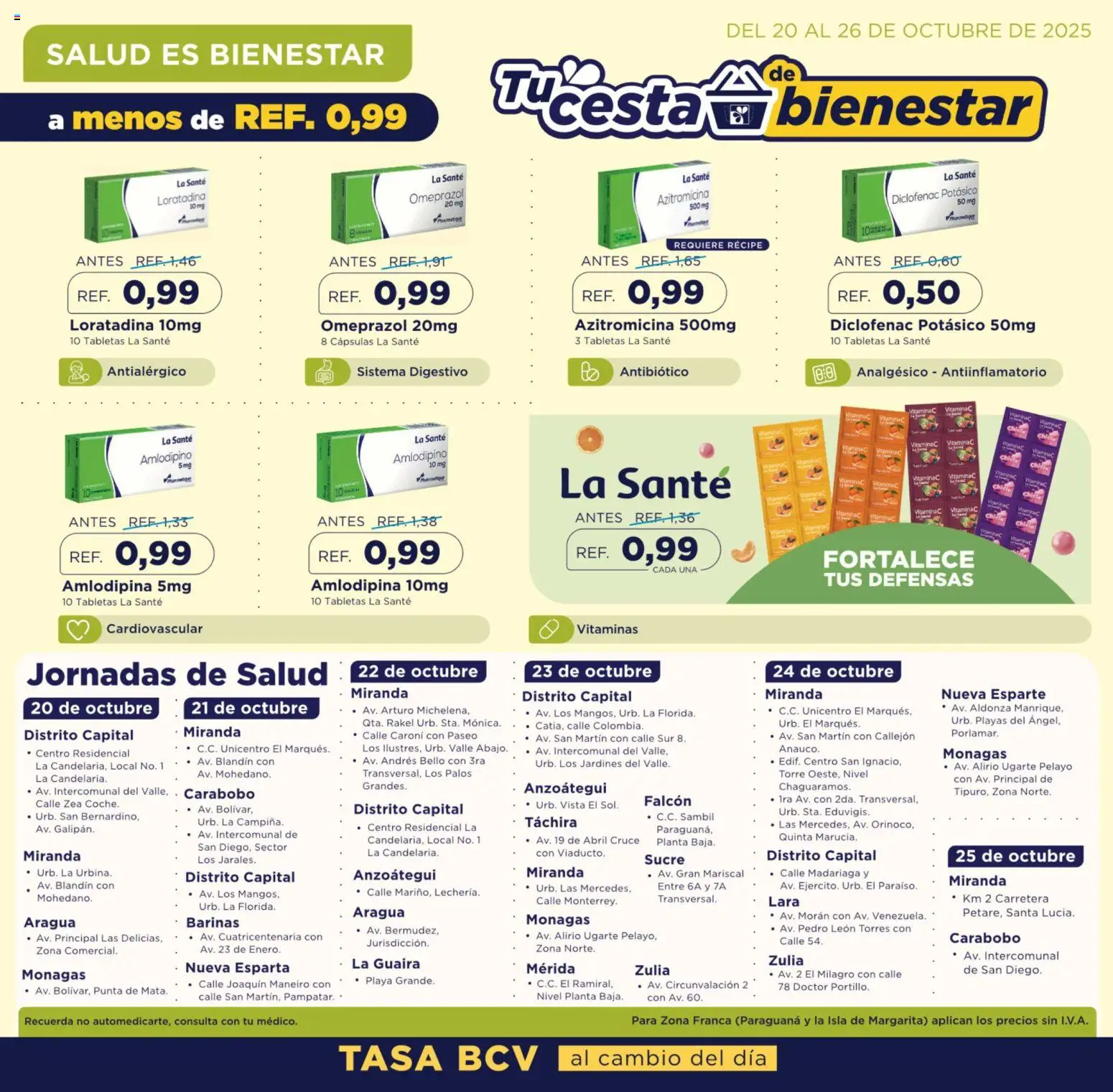 FarmaTodo revista - valida desde el 20.10.2025 | Página: 11 | Productos: Planta, Analgésico, Antiinflamatorio, Vitaminas