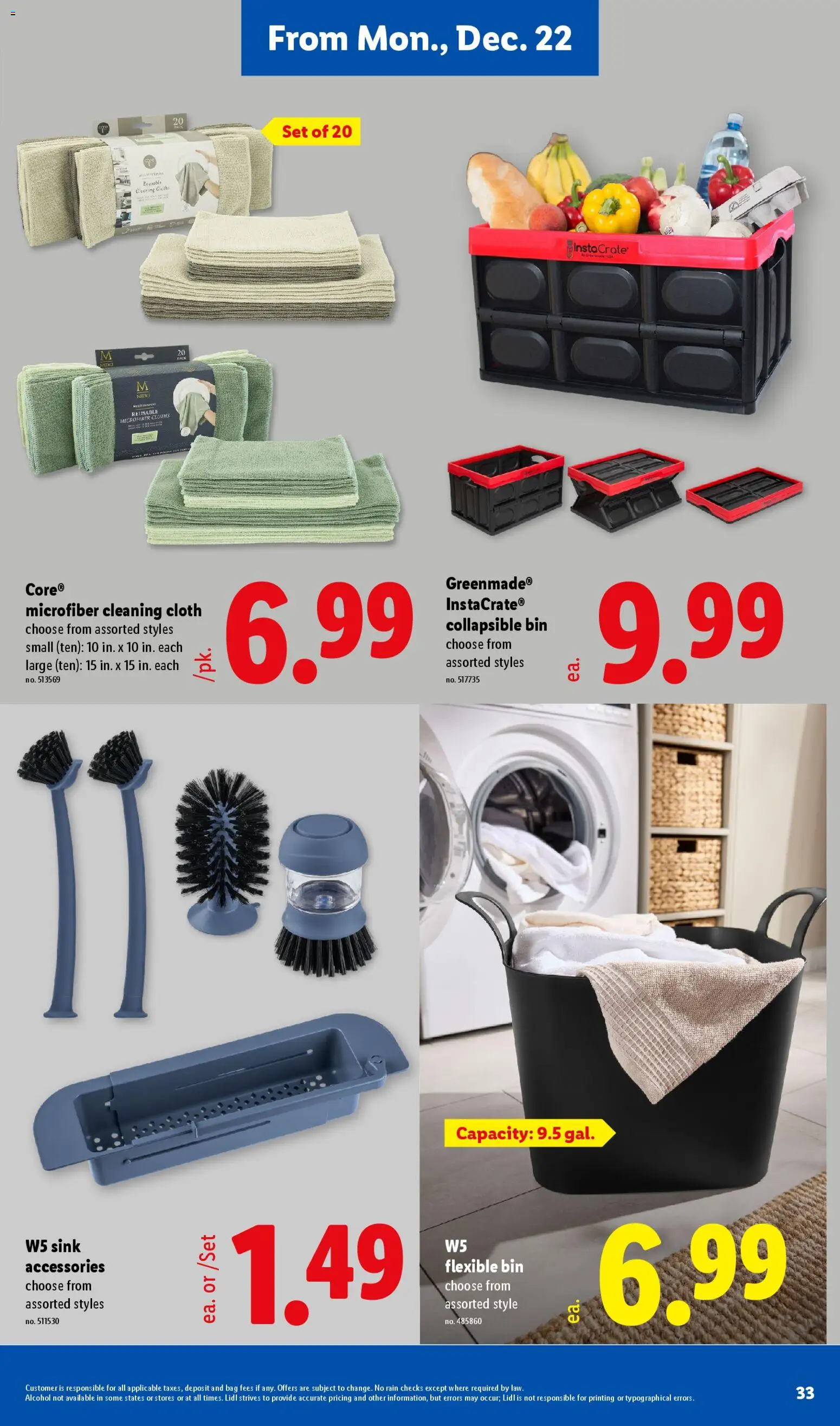 Lidl Weekly Ad - valid from 17.12.2025 | Page: 33 | Products: Bag