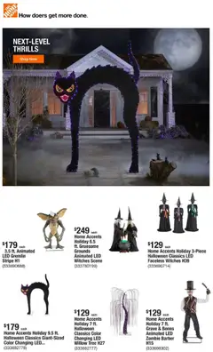 Preview of Home Depot weekly ads valid from 25.09.2025