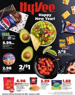 Preview of HyVee weekly ads valid from 29.12.2025