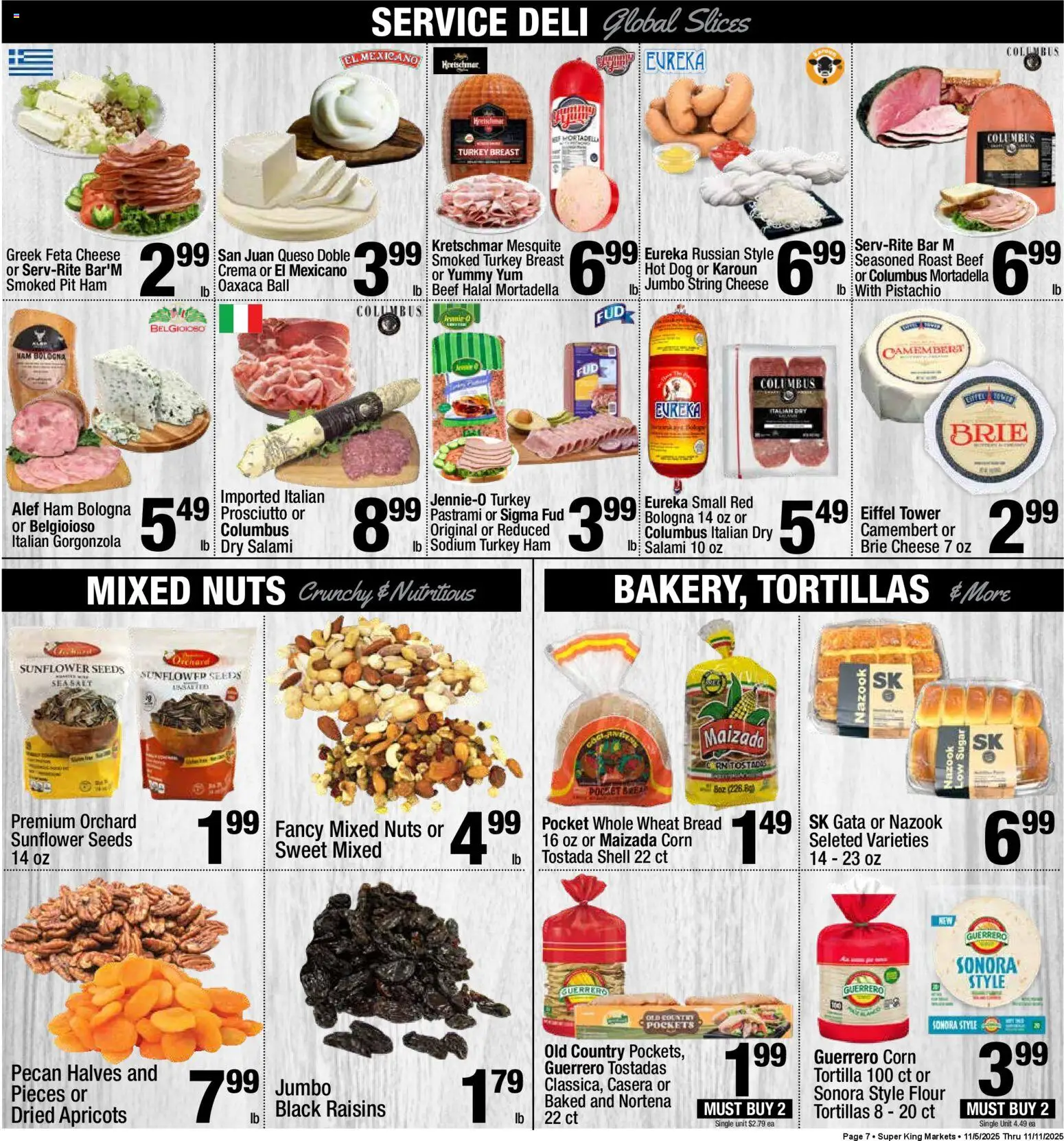 Super King - Weekly Ad - valid from 05.11.2025 | Page: 8 | Products: Apricots, Salami, Beef, Sugar
