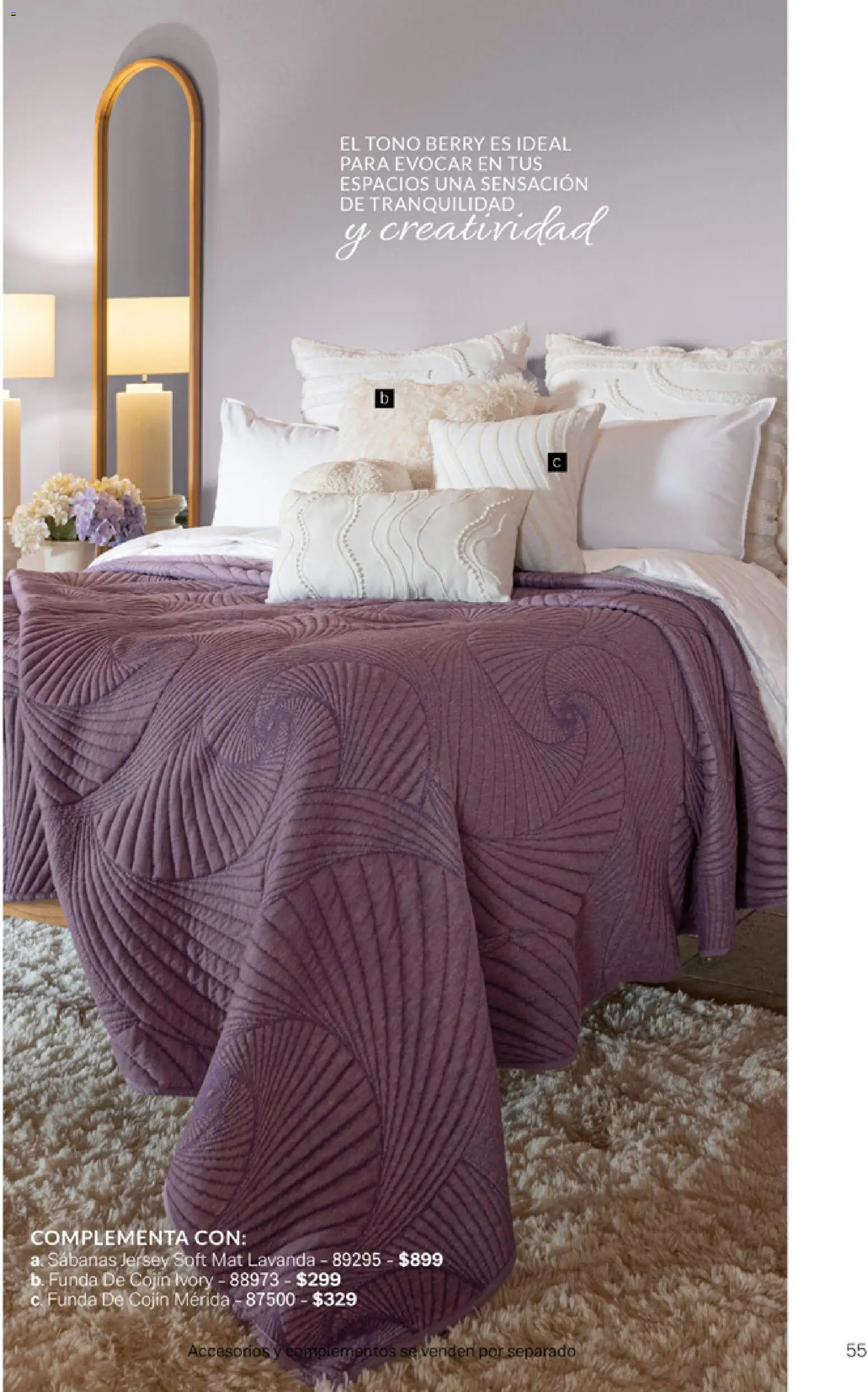 Nuevas ofertas de Vianney válidas en toda la República Mexicana desde el 06.03.2026. ¡Encuentra las mejores ofertas en Vianney catálogo Tu hogar, nuestra pasión! | Página: 57 | Productos: Funda, Sabanas