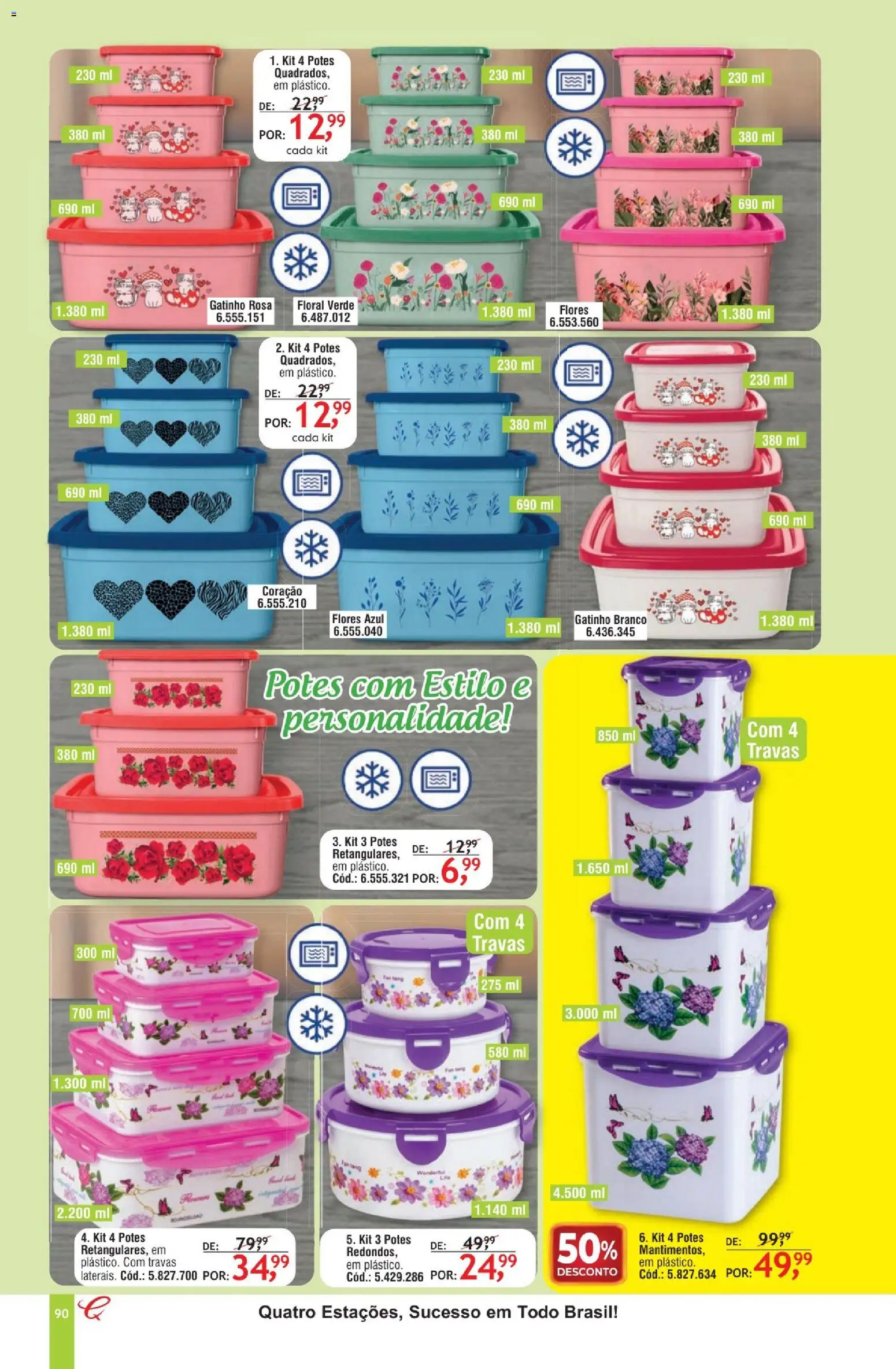 Quatro Estações Folheto - válido de 01.05.2026 | Página: 86 | Produtos: Flores, Potes