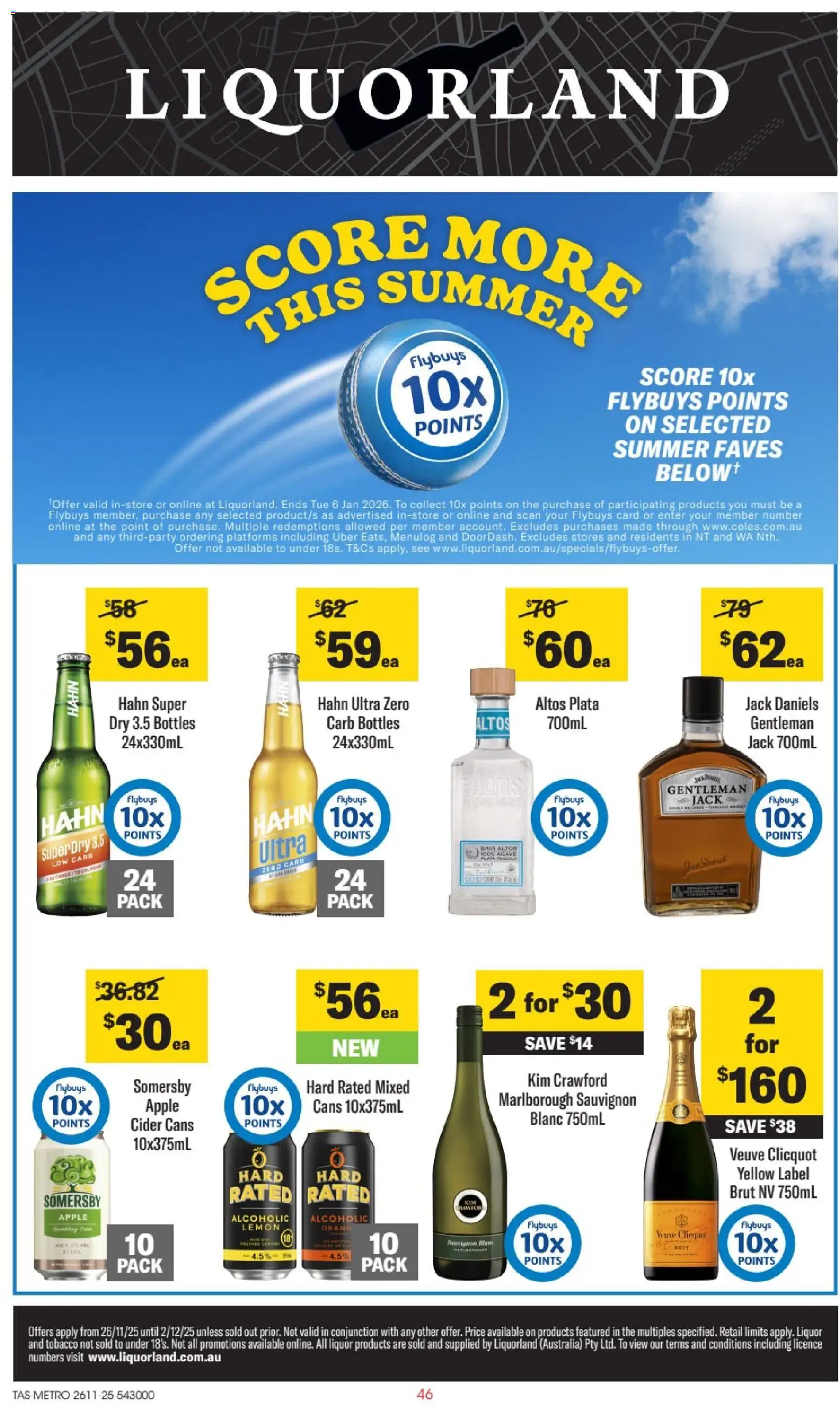 Liquorland catalogue - valid from 26.11.2025 | Page: 1 | Products: Platforms, Lemon