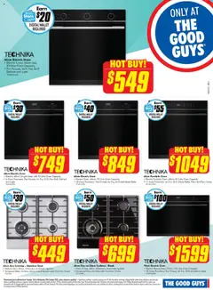 Preview of The Good Guys Cooking & Dishwashers - valid from 13.10.2025 | Page: 14 | Products: Light, Wallet, Digital, Iron
