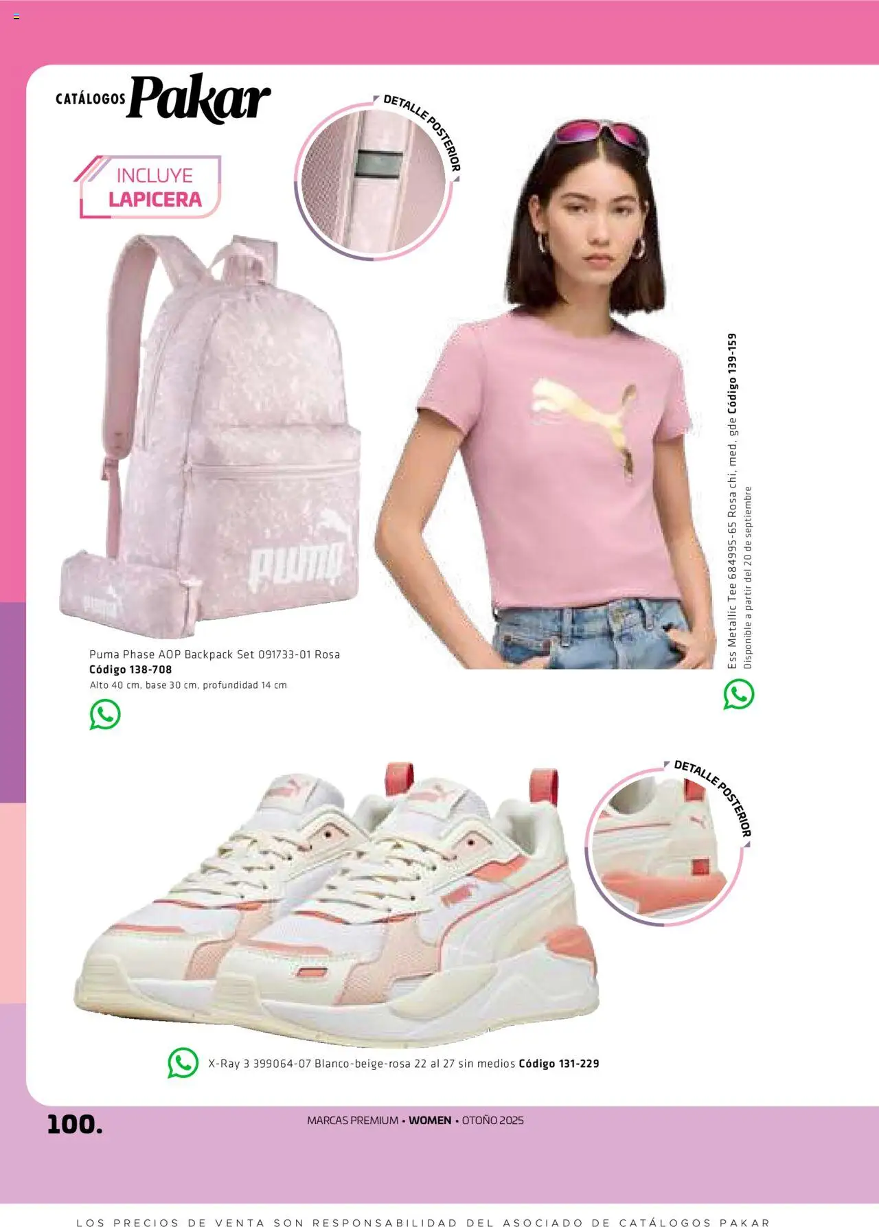 Nuevas ofertas de SC Pakar válidas en toda la República Mexicana desde el 29.08.2025. ¡Encuentra las mejores ofertas en SC Pakar - Catálogo Otoño Women! | Página: 100