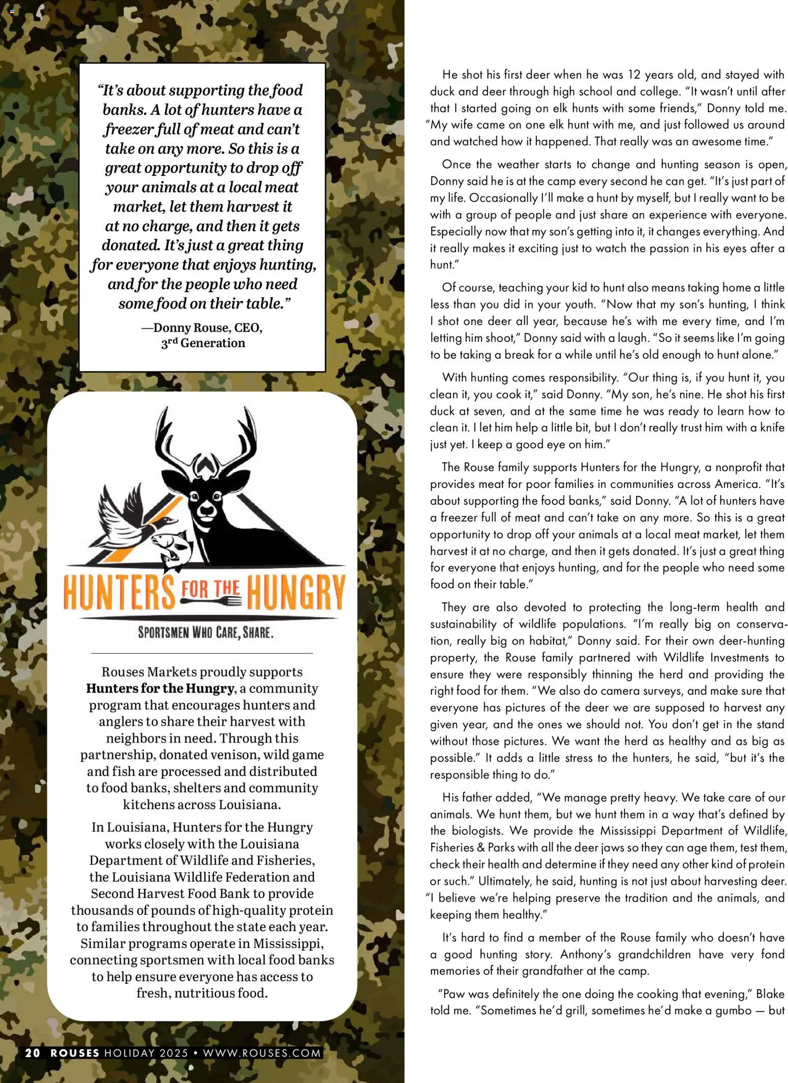 Rouses Magazine Winter 2025 - valid from 20.11.2025 | Page: 22 | Products: Fish, Watch, Camera, Game