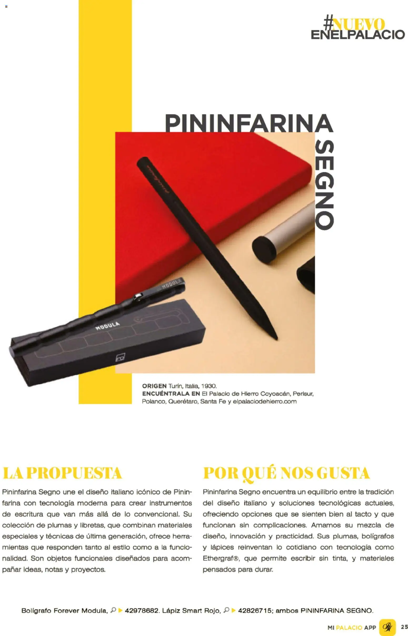 Nuevas ofertas de Palacio De Hierro válidas en toda la República Mexicana desde el 02.02.2026. ¡Encuentra las mejores ofertas en Palacio De Hierro catálogo! | Página: 27