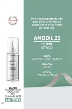 Vista previa Amodil - Campaña 18/2025 válido desde el 30.11.2025 | Página: 54 | Productos: Desodorante, Limón
