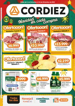 Vista previa Cordiez ofertas válido desde el 04.12.2025