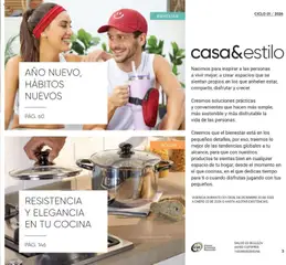 Vista previa de RESISTENCIA Y ELEGANCIA EN TU COCINA, Image related to resistance and elegance in your kitchen., nuevo folleto de la tienda, válido en México a partir del 20.12.2025 | Página: 5 | Productos: Cocina, Té